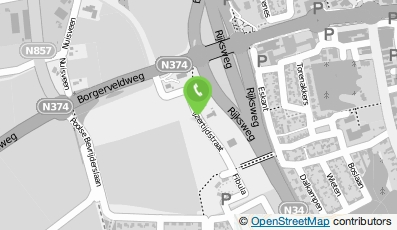 Bekijk kaart van Wellness Centre Borger in Borger