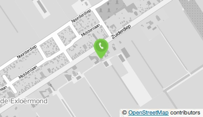 Bekijk kaart van Kado-Shop De Vlinderhof in 2e Exloërmond