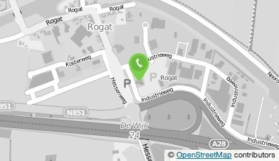 Bekijk kaart van Wegrestaurant de Raket  in Rogat
