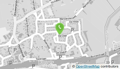 Bekijk kaart van Bouwbedrijf René Venema in Borger