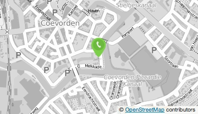 Bekijk kaart van Pedicure Salon Oldenhuis in Coevorden