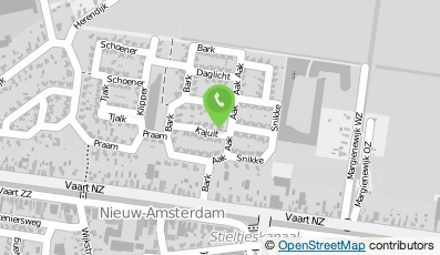 Bekijk kaart van Klussenbedrijf Geers in Nieuw-Amsterdam