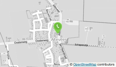 Bekijk kaart van Klussenbureau Klaas Prins in Alteveer (gemeente De Wolden Drenthe)