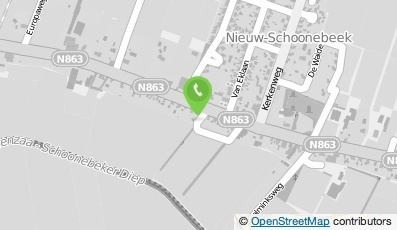 Bekijk kaart van Autorijschool Schulte  in Nieuw-Schoonebeek