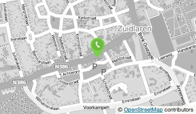 Bekijk kaart van Ruchti Schoenen en Sport B.V. in Zuidlaren