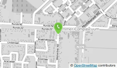 Bekijk kaart van Stuntcorner Compas in Emmer-Compascuum