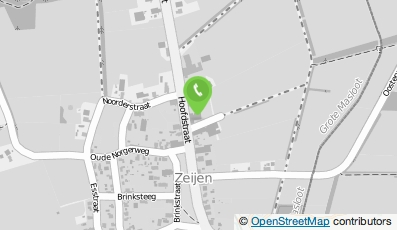Bekijk kaart van Autobedrijf Piet Brands in Zeijen