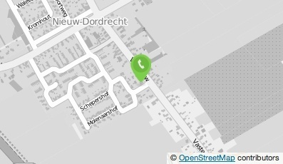 Bekijk kaart van Projectinrichting R.H. van Leeuwen in Nieuw-Dordrecht