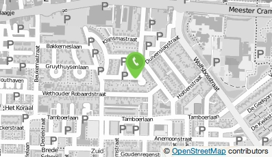 Bekijk kaart van De Schilder Bert Blokzijl in Hoogeveen