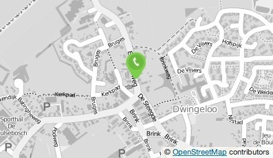 Bekijk kaart van De Weerd Hoveniers  in Dwingeloo