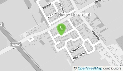 Bekijk kaart van Straatmakersbedrijf Mink  in Nieuw-Dordrecht