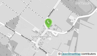 Bekijk kaart van Hotel-Restaurant Verburg B.V. in Steenbergen (Drenthe)