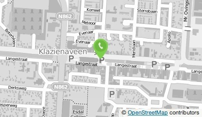 Bekijk kaart van Schildersbedrijf Lambers  in Klazienaveen