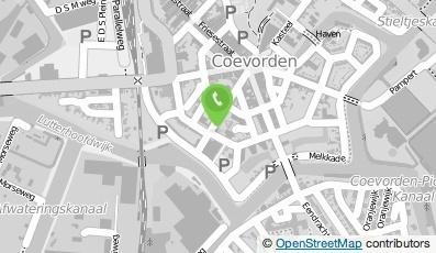 Bekijk kaart van Korf Beheer B.V.  in Coevorden