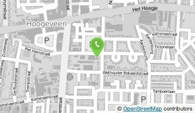 Bekijk kaart van Handelsonderneming A. Bakker in Hoogeveen