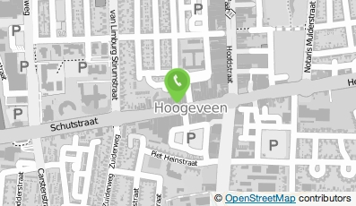 Bekijk kaart van Kapsalon Zwart in Hoogeveen