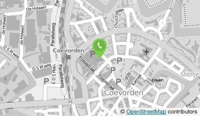 Bekijk kaart van Warenhuis Coevorden B.V. in Coevorden