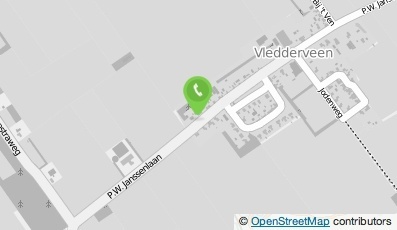 Bekijk kaart van Van Lingen Schilderwerken  in Vledderveen (Drenthe)