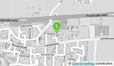 Bekijk kaart van HM.Rentals in Ulrum