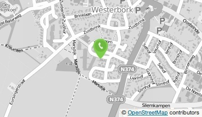 Bekijk kaart van Haarstudio Gerrianne in Westerbork