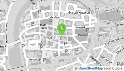 Bekijk kaart van Juwelier Barnard V.O.F.  in Hardenberg
