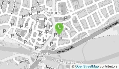 Bekijk kaart van Kerkvoogdij der Nederlandse Hervormde Gemeente van Ommen in Ommen