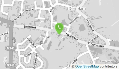 Bekijk kaart van Van 't Ende in Den Ham (Overijssel)