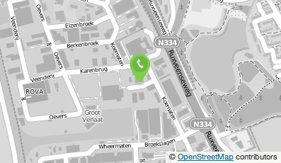 Bekijk kaart van Hofman Banden B.V. in Steenwijk