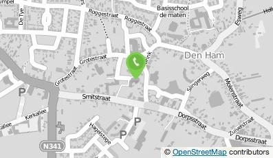 Bekijk kaart van Hervormd Centrum 'De Rank' in Den Ham (Overijssel)