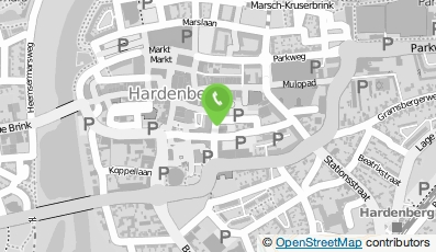 Bekijk kaart van Apotheek Hardenberg in Hardenberg