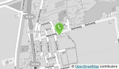 Bekijk kaart van Sportvereniging Giethoorn Samen Een in Giethoorn
