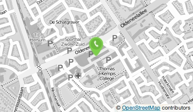 Bekijk kaart van D'Oldeneel/Snackbar Snack 5 in Zwolle