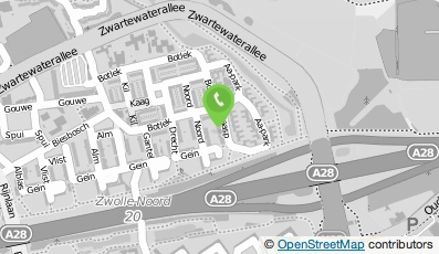 Bekijk kaart van hermansbloemen in Zwolle