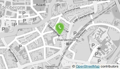 Bekijk kaart van Stukadoorsbedrijf Kleinpenning  in Hardenberg