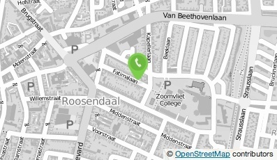 Bekijk kaart van Muziek Center Roosendaal in Roosendaal