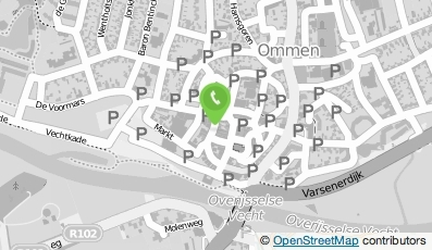 Bekijk kaart van Cafetaria De Bermer in Ommen