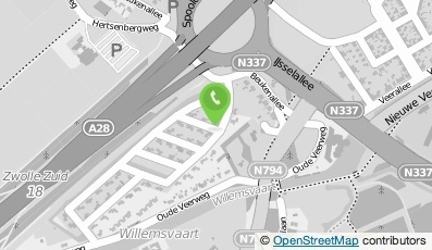 Bekijk kaart van V.O.F. Vuong-Nguyen  in Zwolle