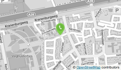 Bekijk kaart van Schoonheidssalon Yvonne Zuidberg in Zwolle