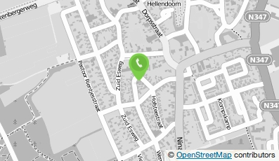 Bekijk kaart van Restaurant Nieuw Hancate in Hellendoorn