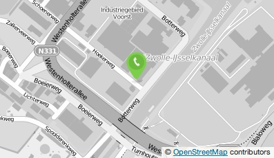 Bekijk kaart van Tosec B.V. in Zwolle