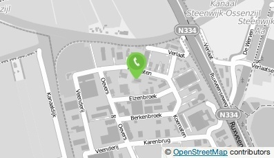 Bekijk kaart van Van Weperen Auto's  in Steenwijk