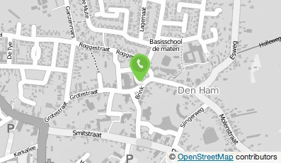 Bekijk kaart van Café De Brink in Den Ham (Overijssel)