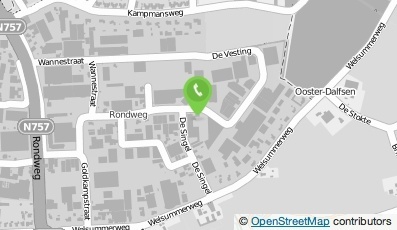 Bekijk kaart van Schoonmaakbedrijf Kalshoven B.V. in Dalfsen