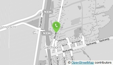 Bekijk kaart van Riettelersbedrijf E. Knol  in Giethoorn