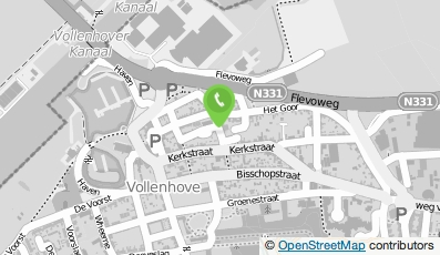 Bekijk kaart van Installatiebedrijf H. Willemsma V.O.F. in Vollenhove