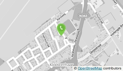 Bekijk kaart van Montagebedrijf Oosting  in Kloosterhaar