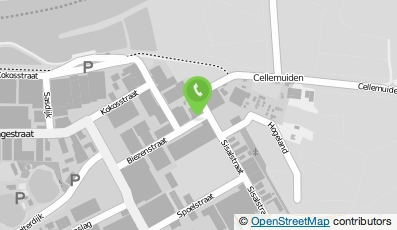 Bekijk kaart van Gordijnatelier Hoekman B.V. in Genemuiden
