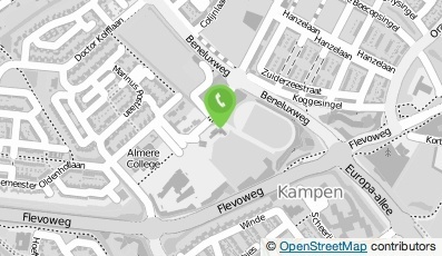 Bekijk kaart van A.V. Isala '96 Kampen-IJsselmuiden in Kampen