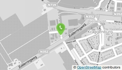 Bekijk kaart van De Jong Auto's in Kraggenburg