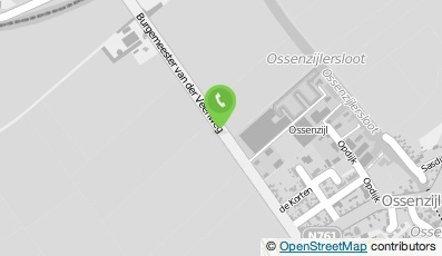 Bekijk kaart van Bouwbedrijf Van der Wal in Ossenzijl